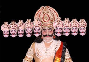 An_Ramlila_Actor_In_The_Role_of_Ravana